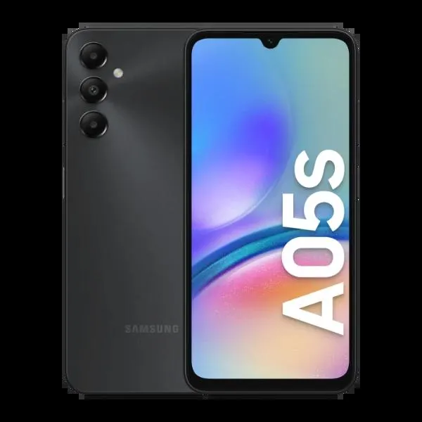 Samsung Galaxy A05S 64 GB smarttelefon, svart