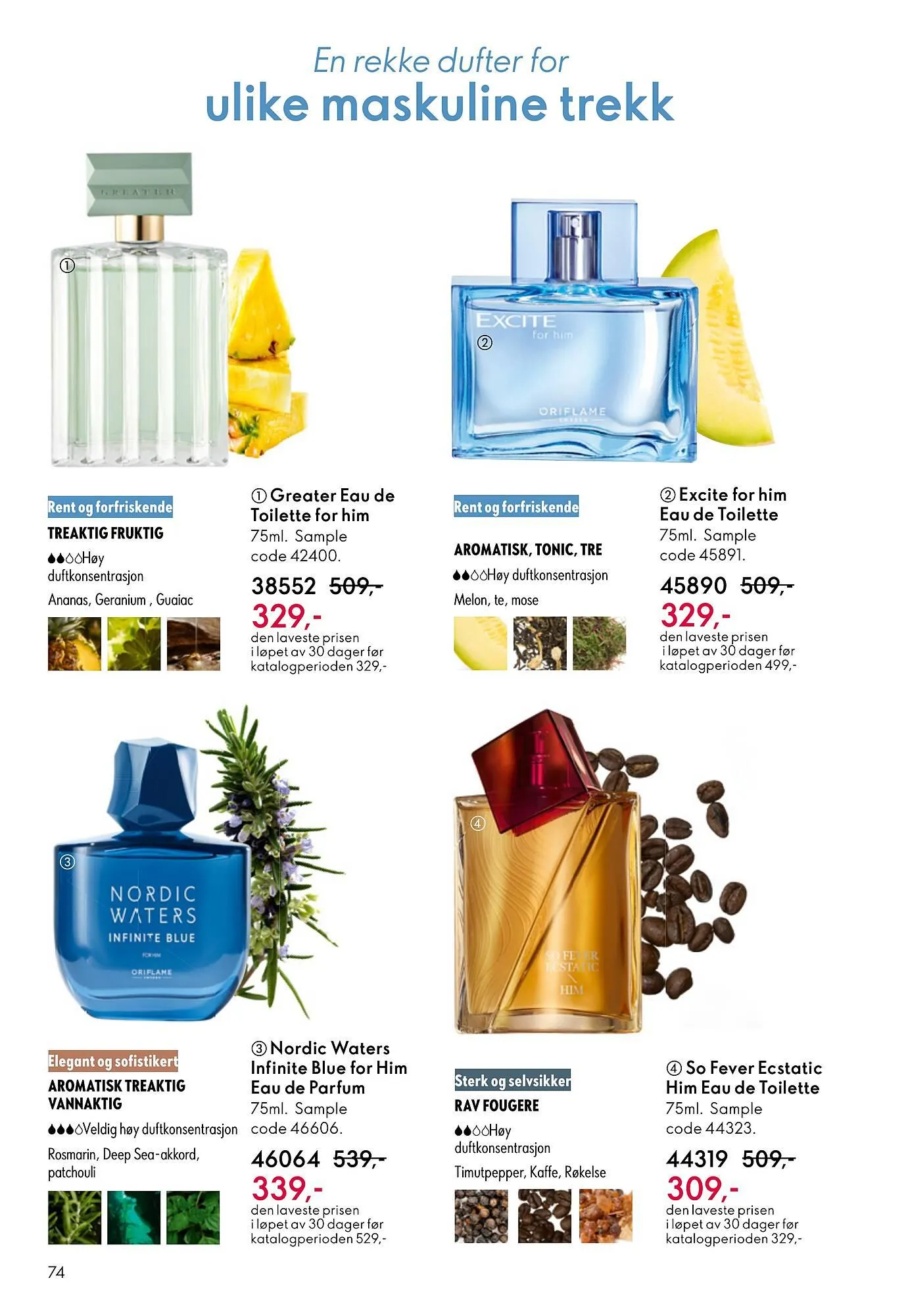 Oriflame katalog fra 1. april til 30. april 2026 - kundeavisside 74