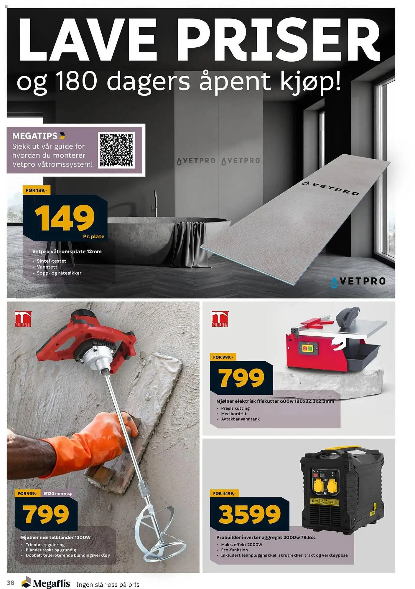 Megaflis kundeavis fra 30. oktober til 16. november 2025 - kundeavisside 38