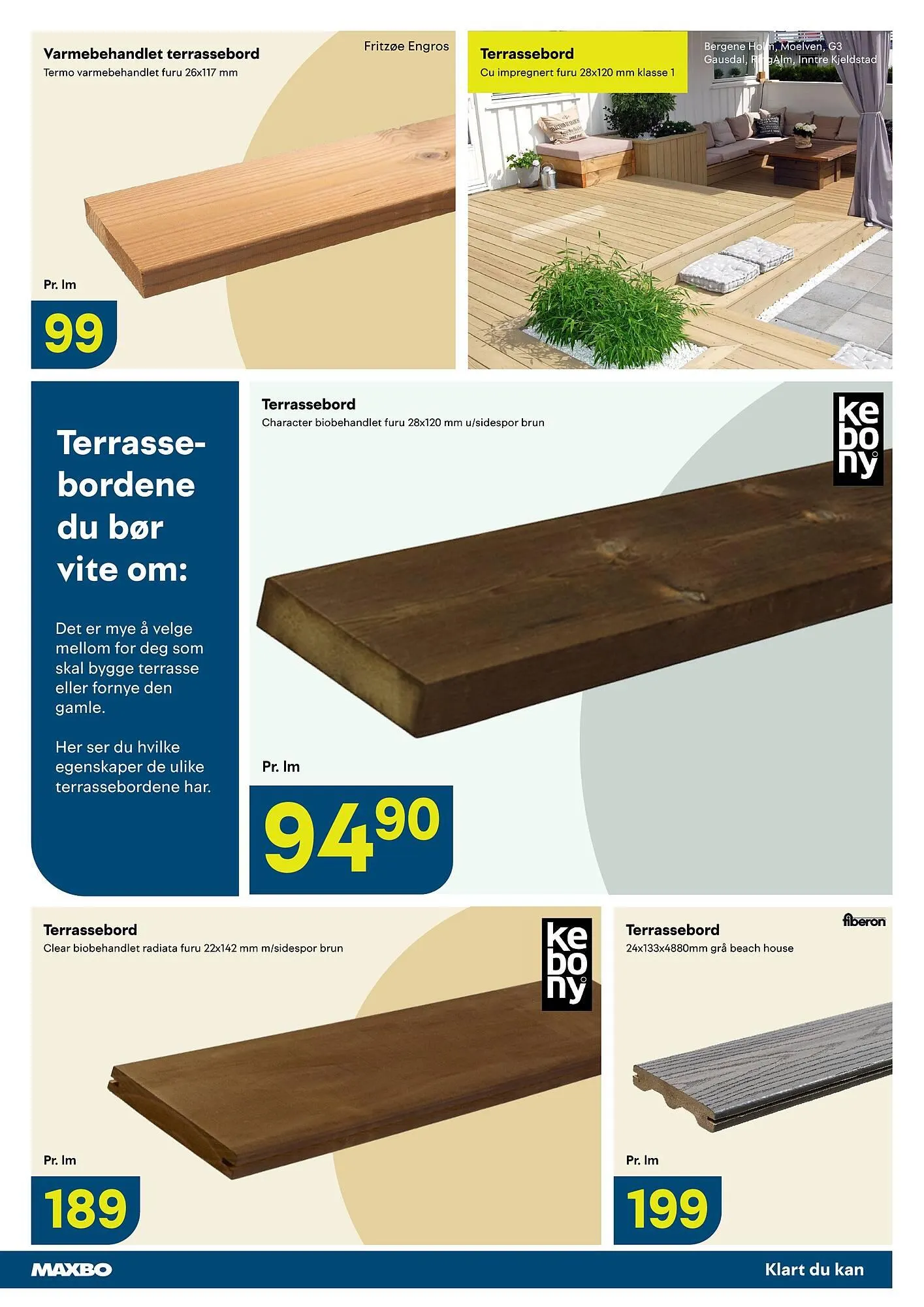 Maxbo kundeavis fra 9. mars til 7. april 2026 - kundeavisside 7