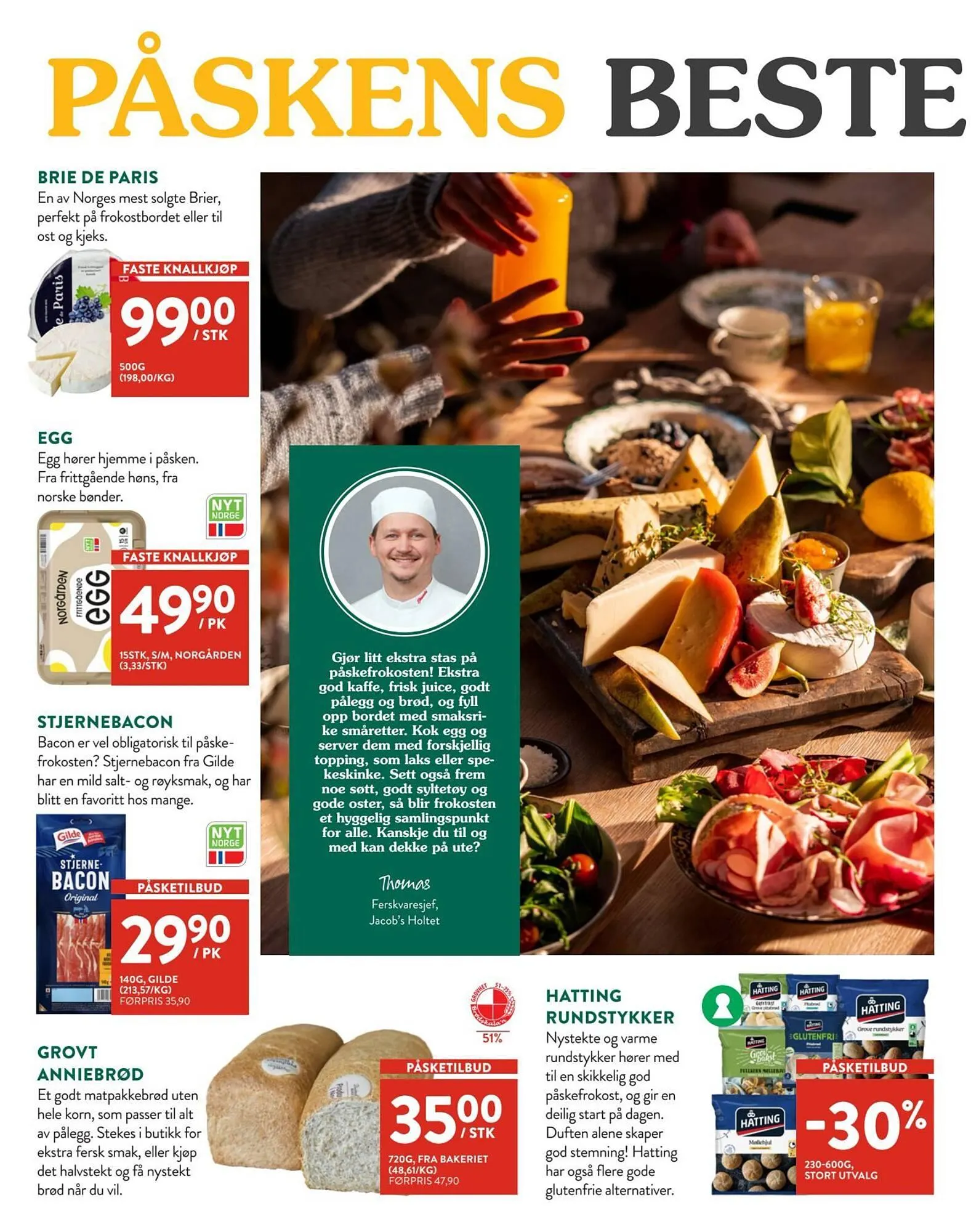 Jacobs kundeavis fra 23. mars til 4. april 2026 - kundeavisside 2