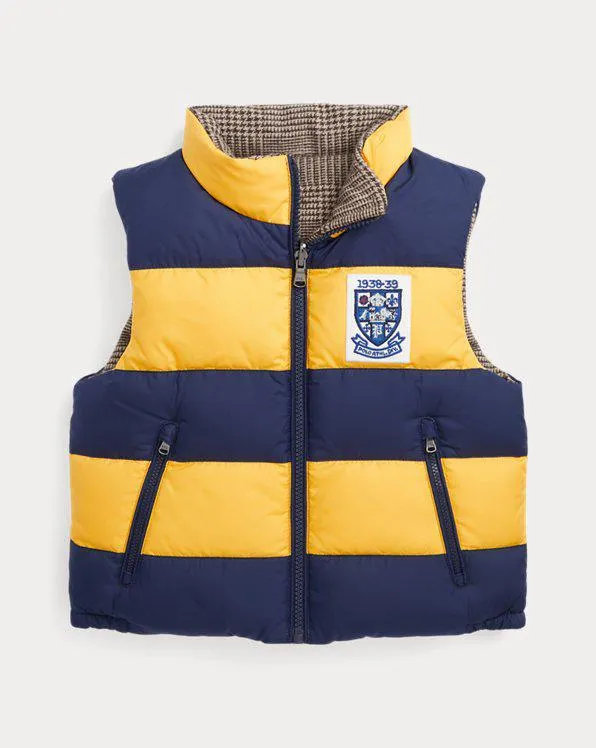 Reversible Water-Repellent Down Gilet