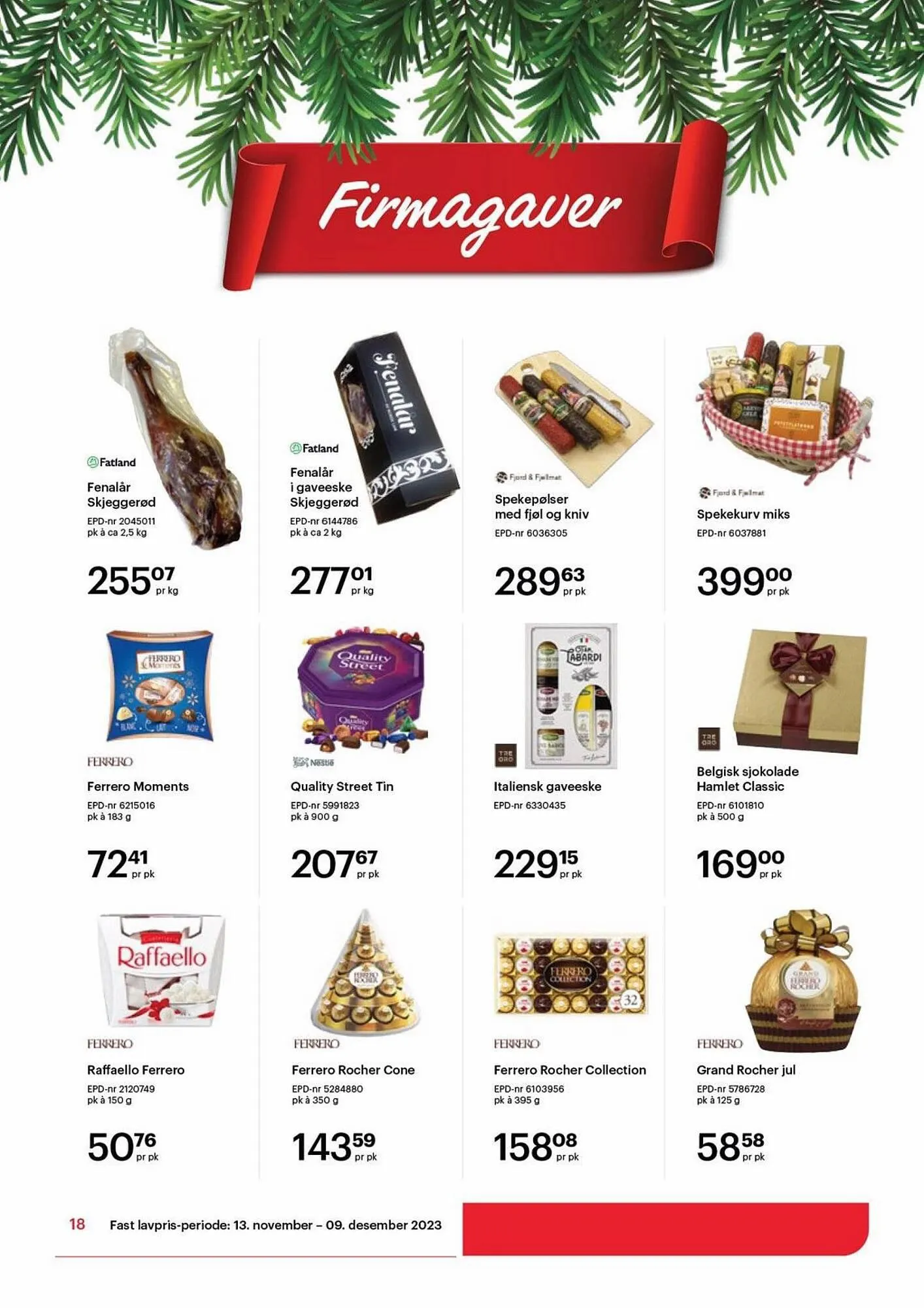 Storcash Kundeavis fra 13. november til 9. desember 2023 - kundeavisside 18
