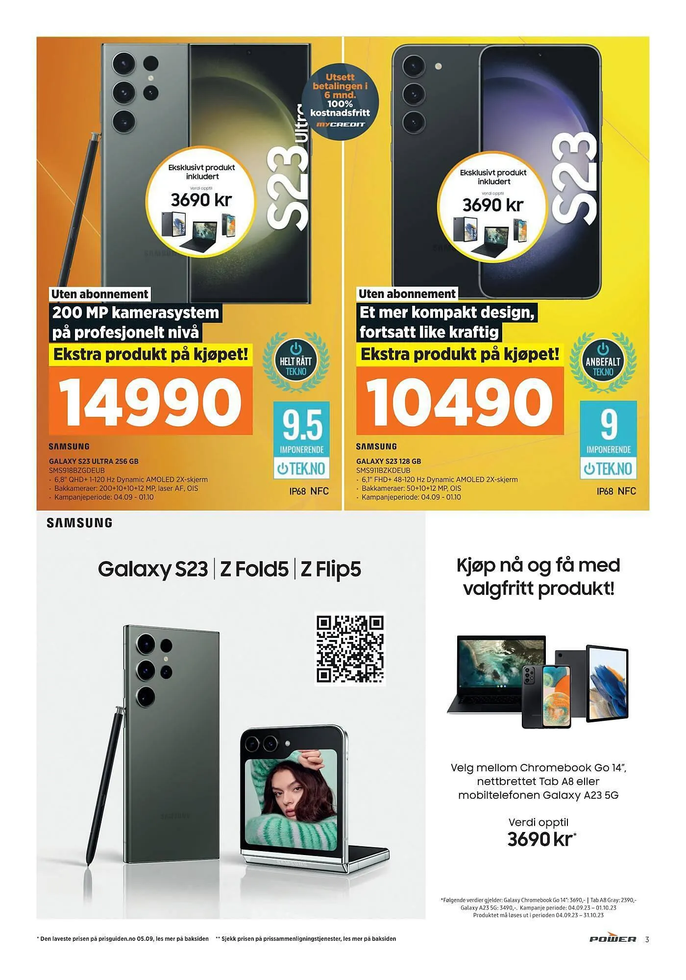 POWER Kundeavis fra 17. september til 24. september 2023 - kundeavisside 3