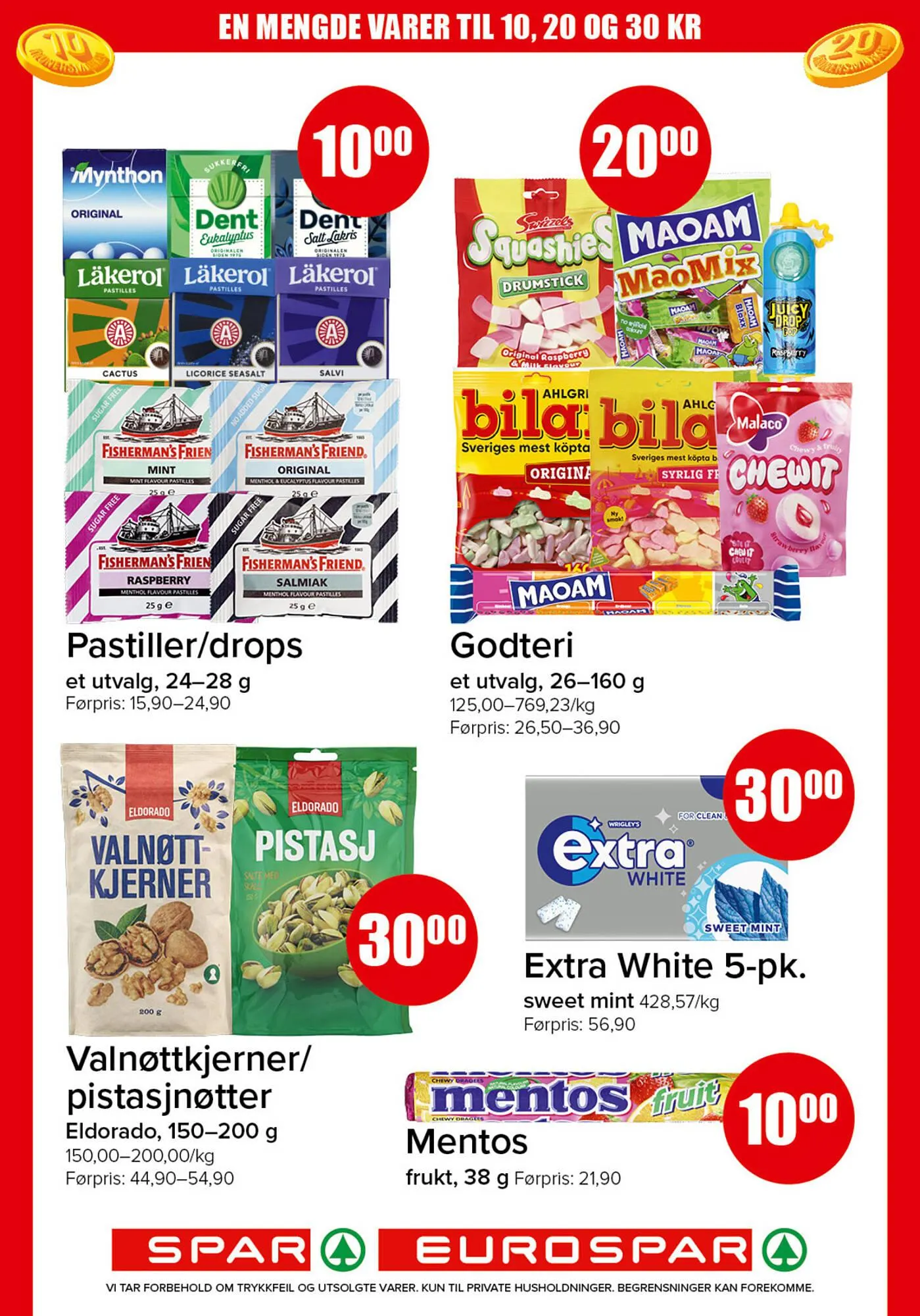 Eurospar kundeavis fra 16. mars til 22. mars 2026 - kundeavisside 15