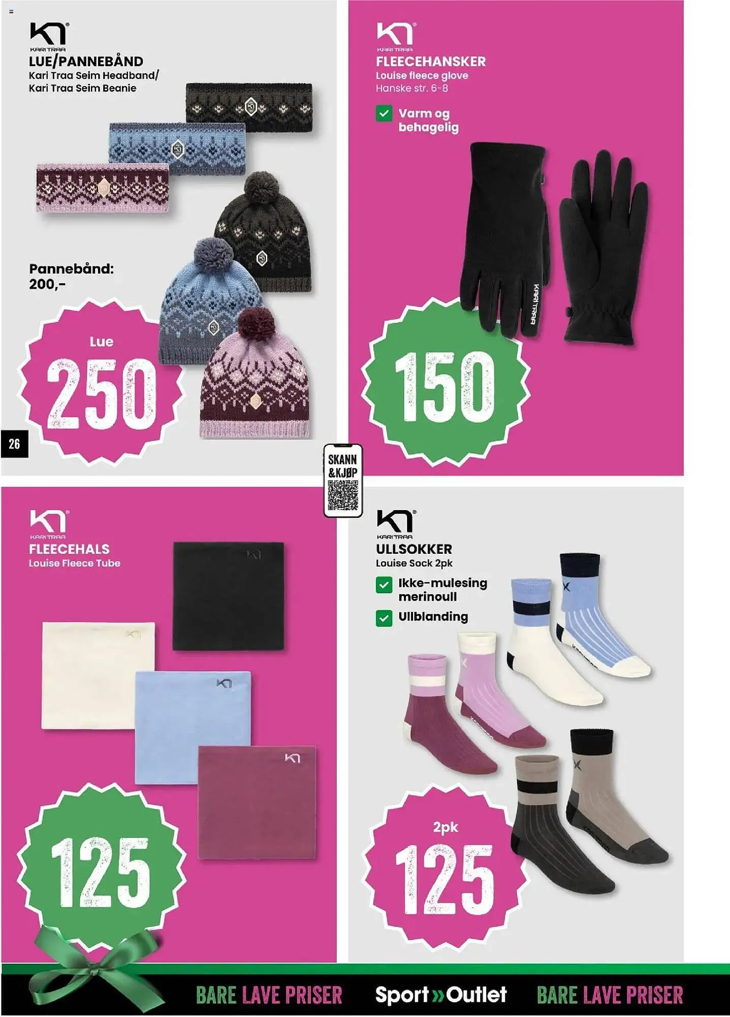 Sport Outlet kundeavis fra 2. desember til 24. desember 2025 - kundeavisside 26