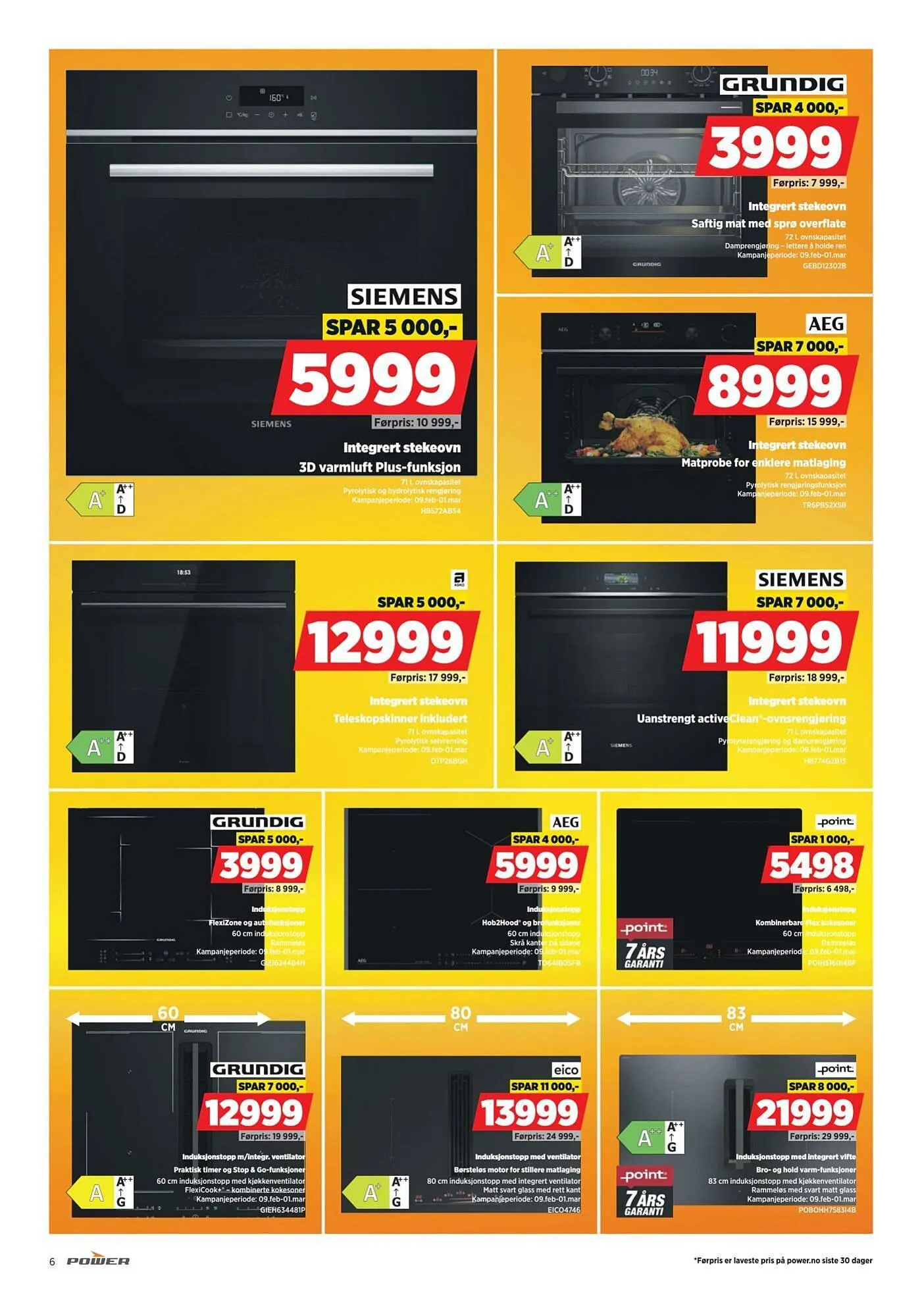 POWER kundeavis fra 23. februar til 2. mars 2026 - kundeavisside 6