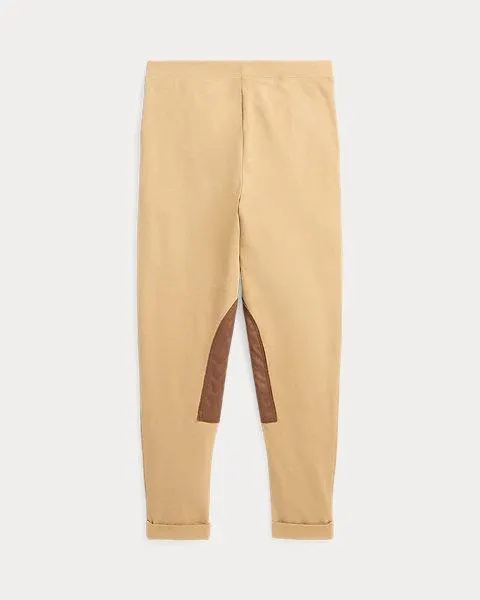 Equestrian-Inspired Jersey Legging