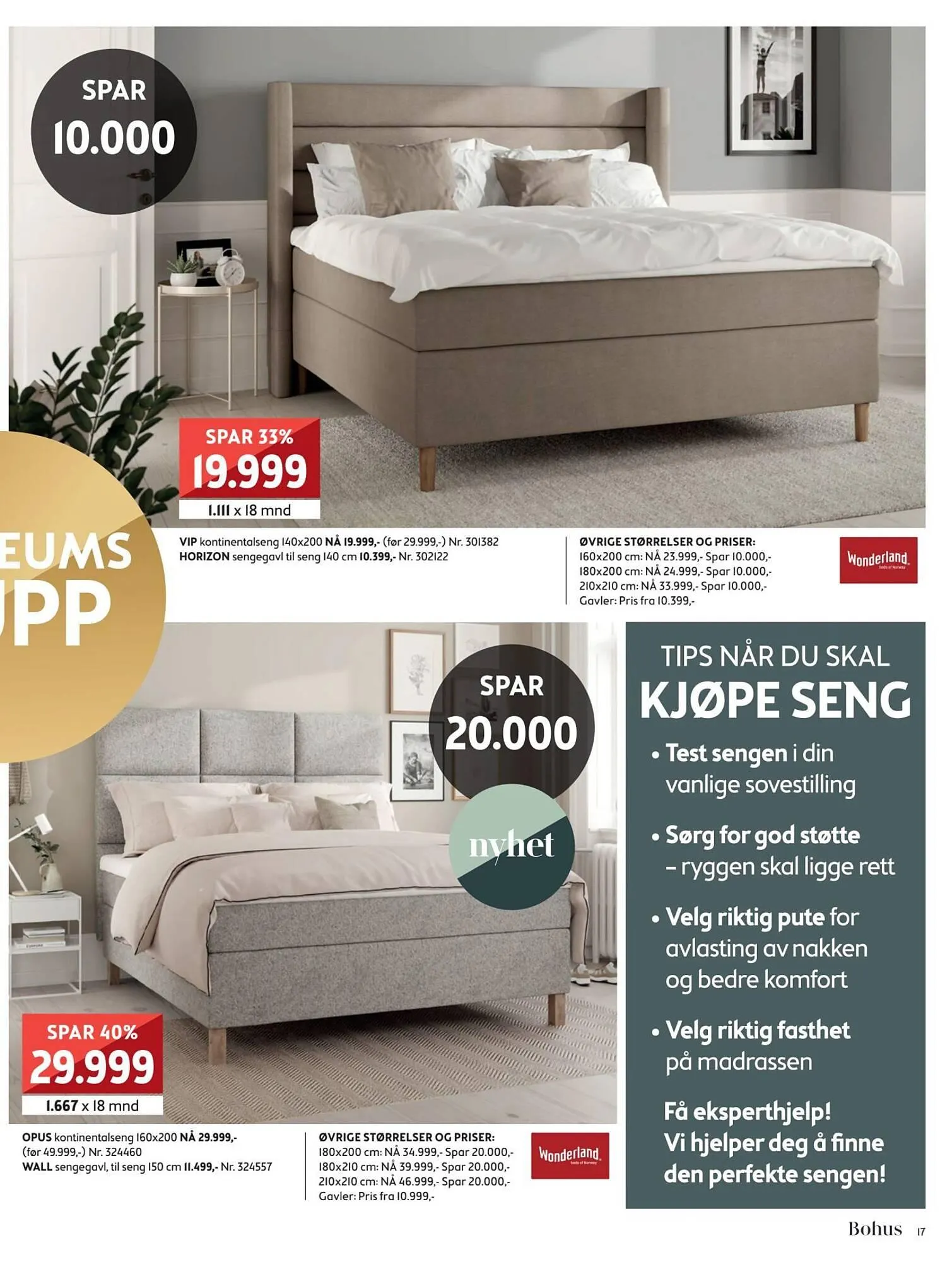 Bohus kundeavis fra 8. februar til 16. mars 2026 - kundeavisside 17