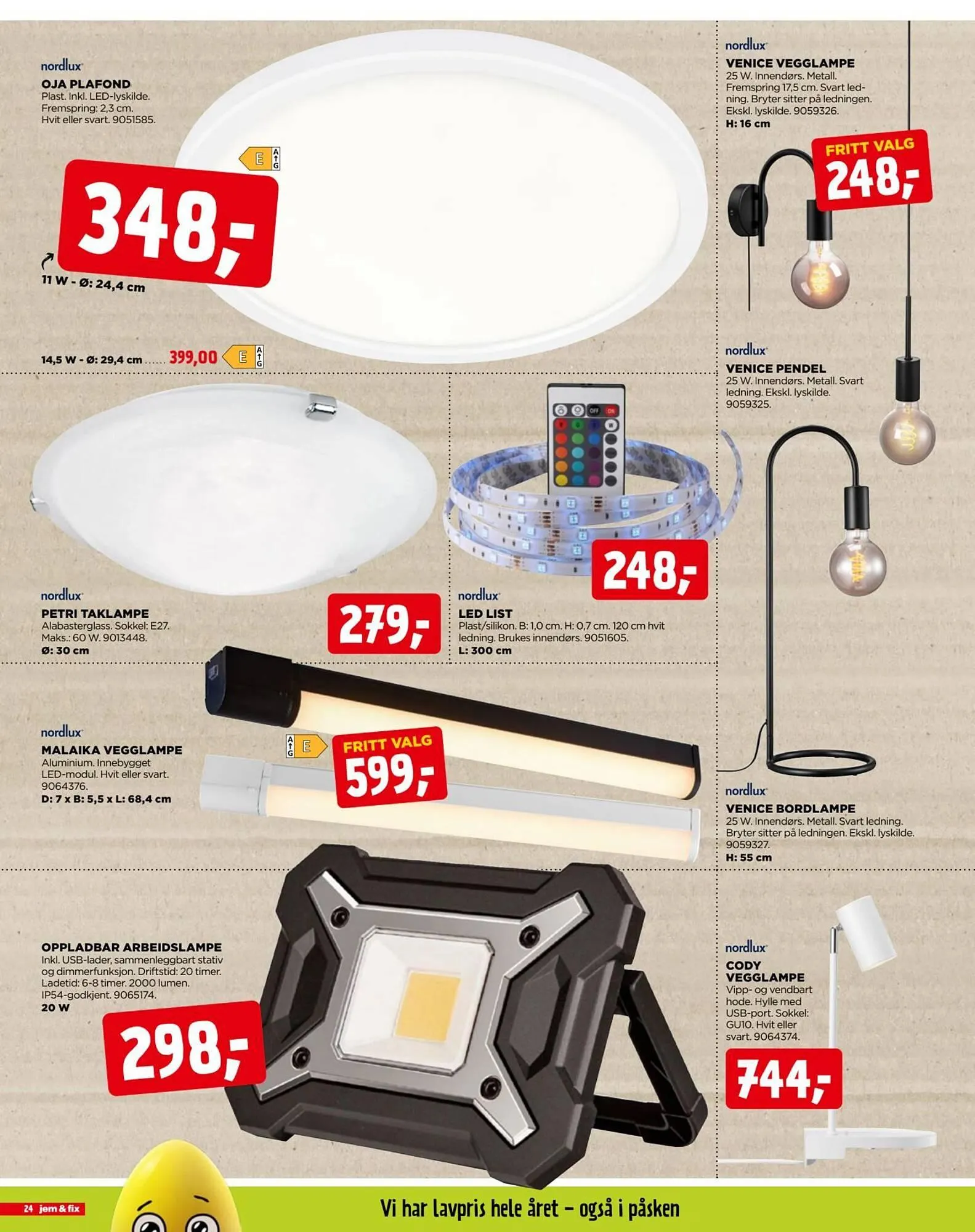 Jem & fix kundeavis fra 22. mars til 5. april 2026 - kundeavisside 24