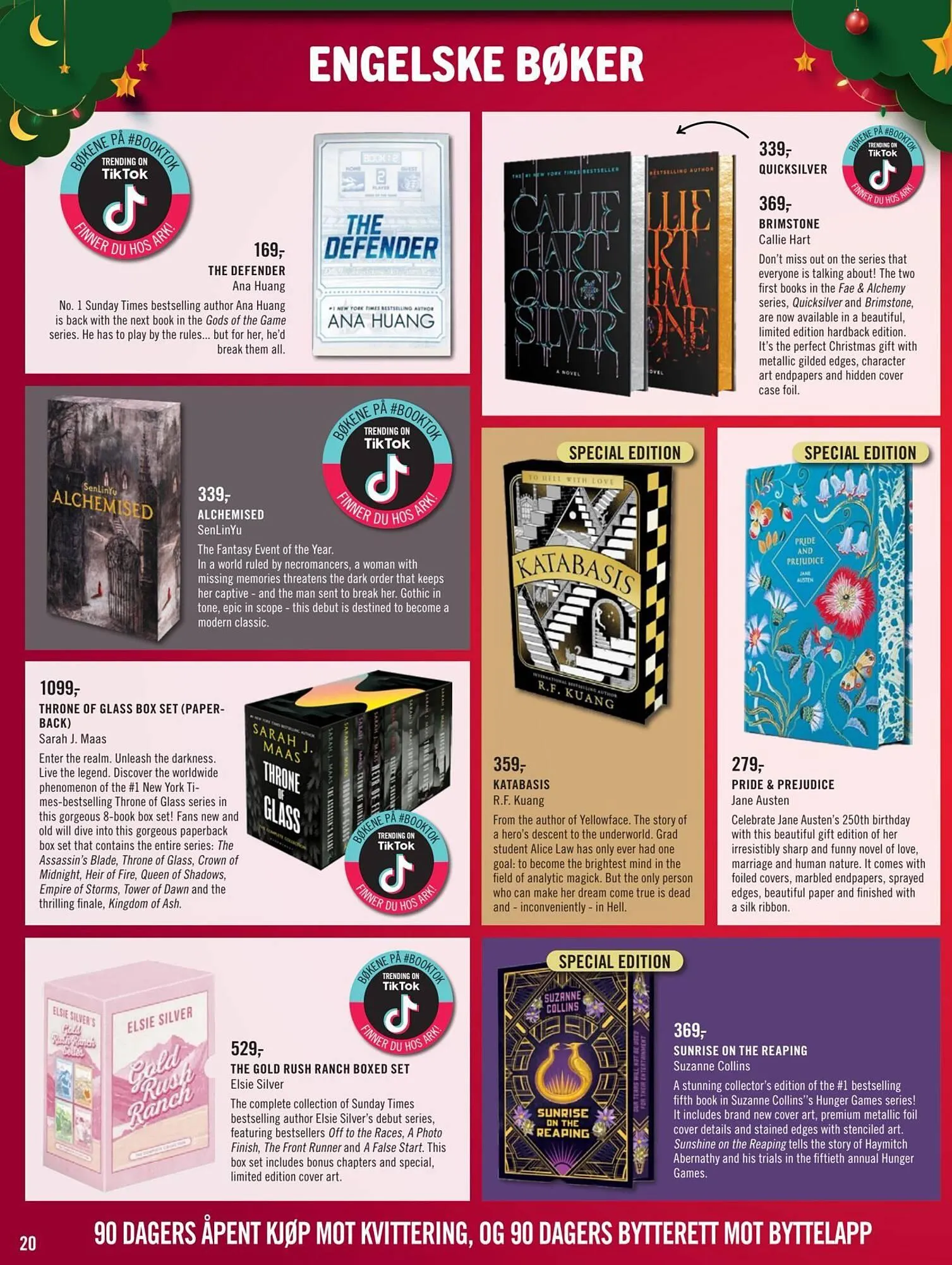 Ark Bokhandel kundeavis fra 1. desember til 25. desember 2025 - kundeavisside 20