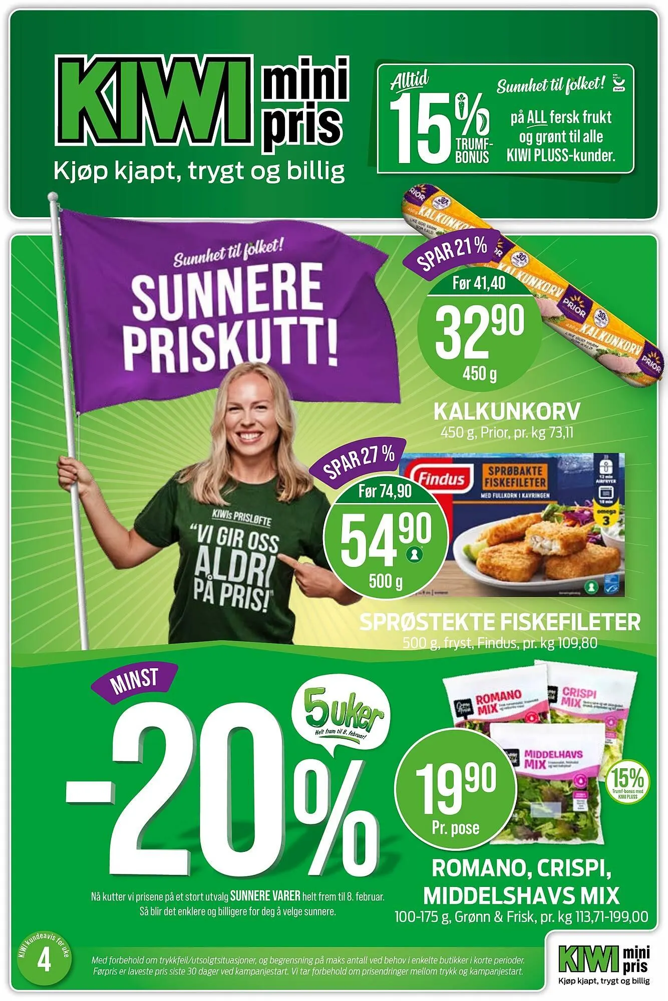 Kiwi fra 19. januar til 25. januar 2026 - kundeavisside 1