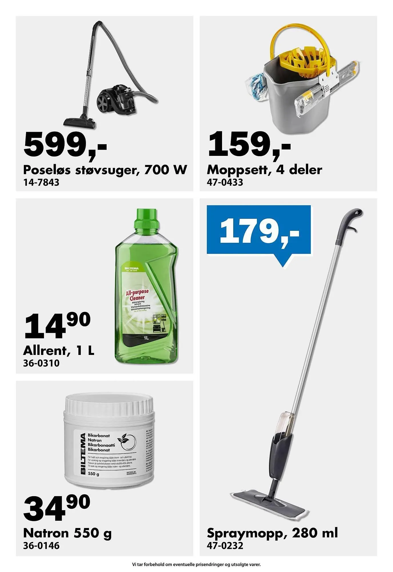 Biltema kundeavis fra 8. januar til 1. februar 2026 - kundeavisside 7