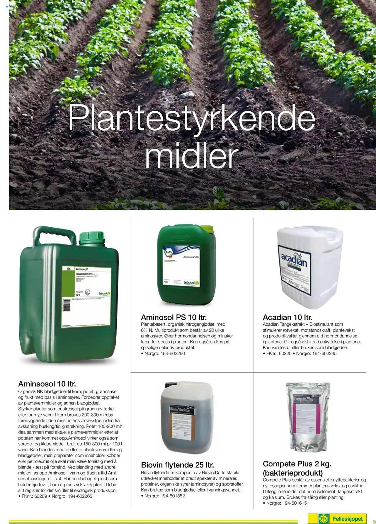 Felleskjøpet Kundeavis fra 25. januar til 31. desember 2023 - kundeavisside 9