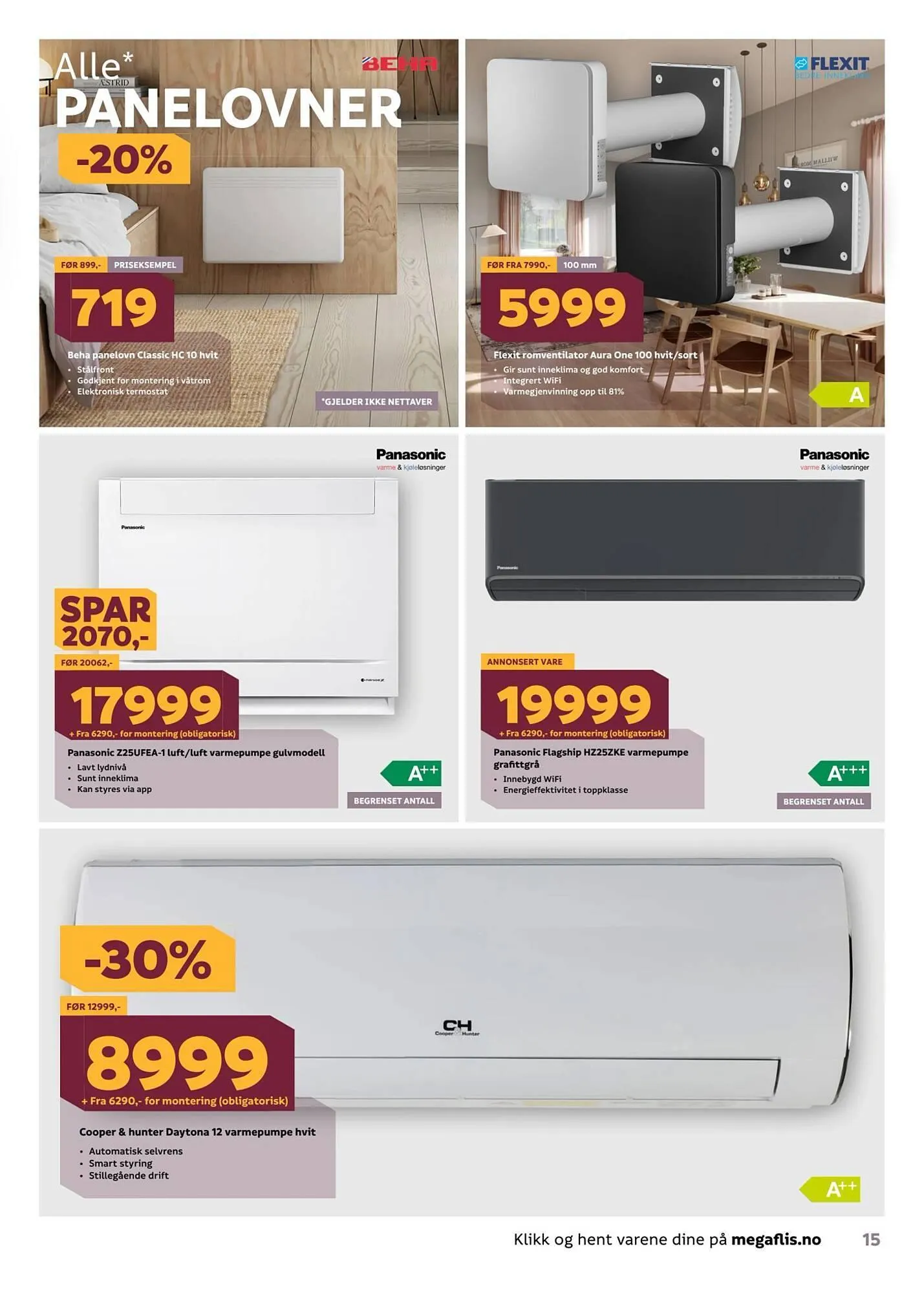 Megaflis kundeavis fra 16. mars til 7. april 2026 - kundeavisside 15