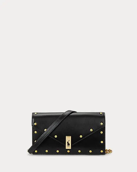 Polo ID Leather Chain Wallet and Bag