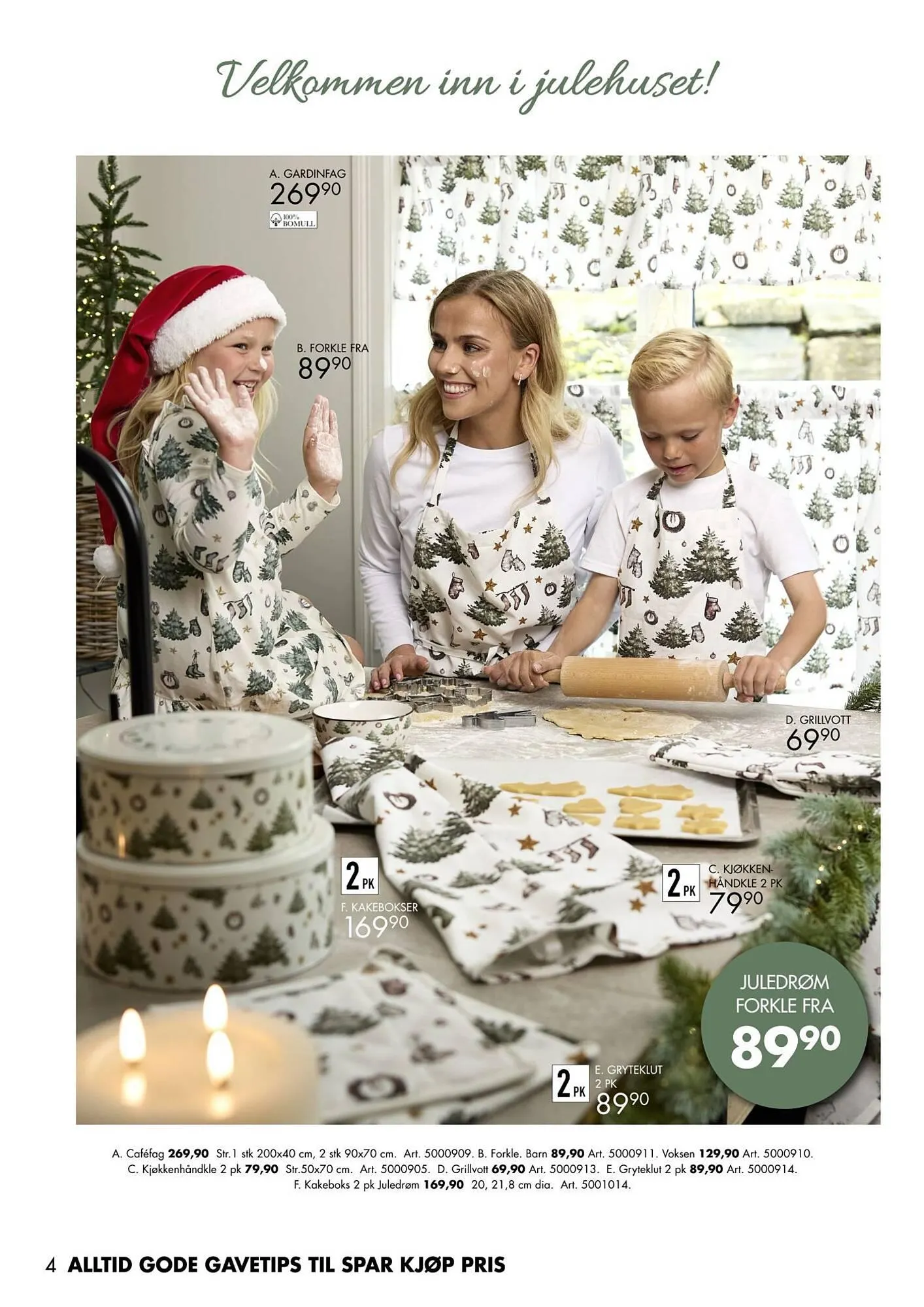 Sparkjøp kundeavis fra 20. oktober til 24. desember 2025 - kundeavisside 4