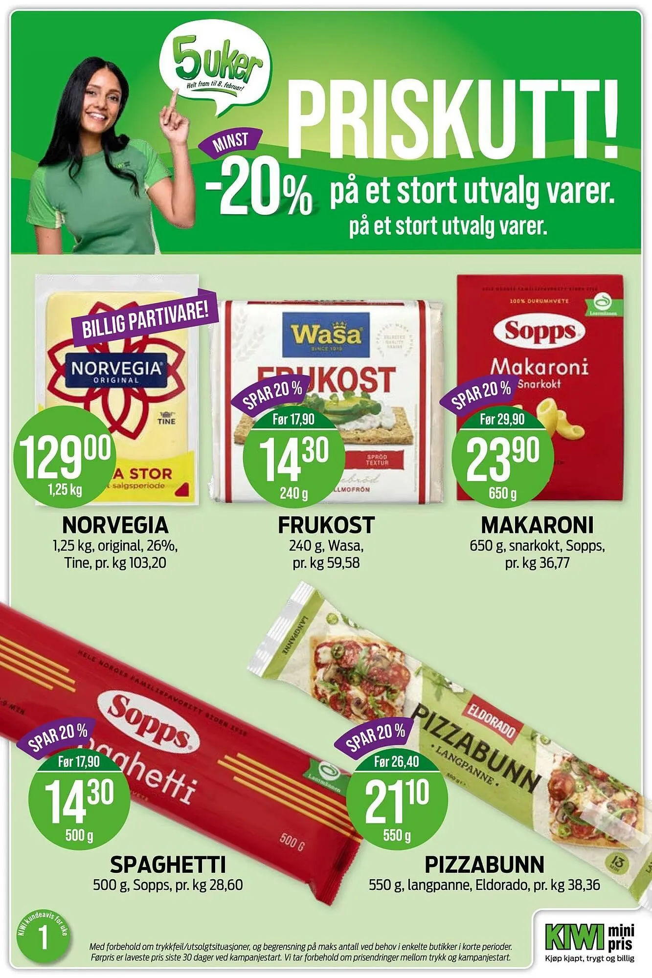 Kiwi kundeavis fra 1. januar til 5. januar 2026 - kundeavisside 17