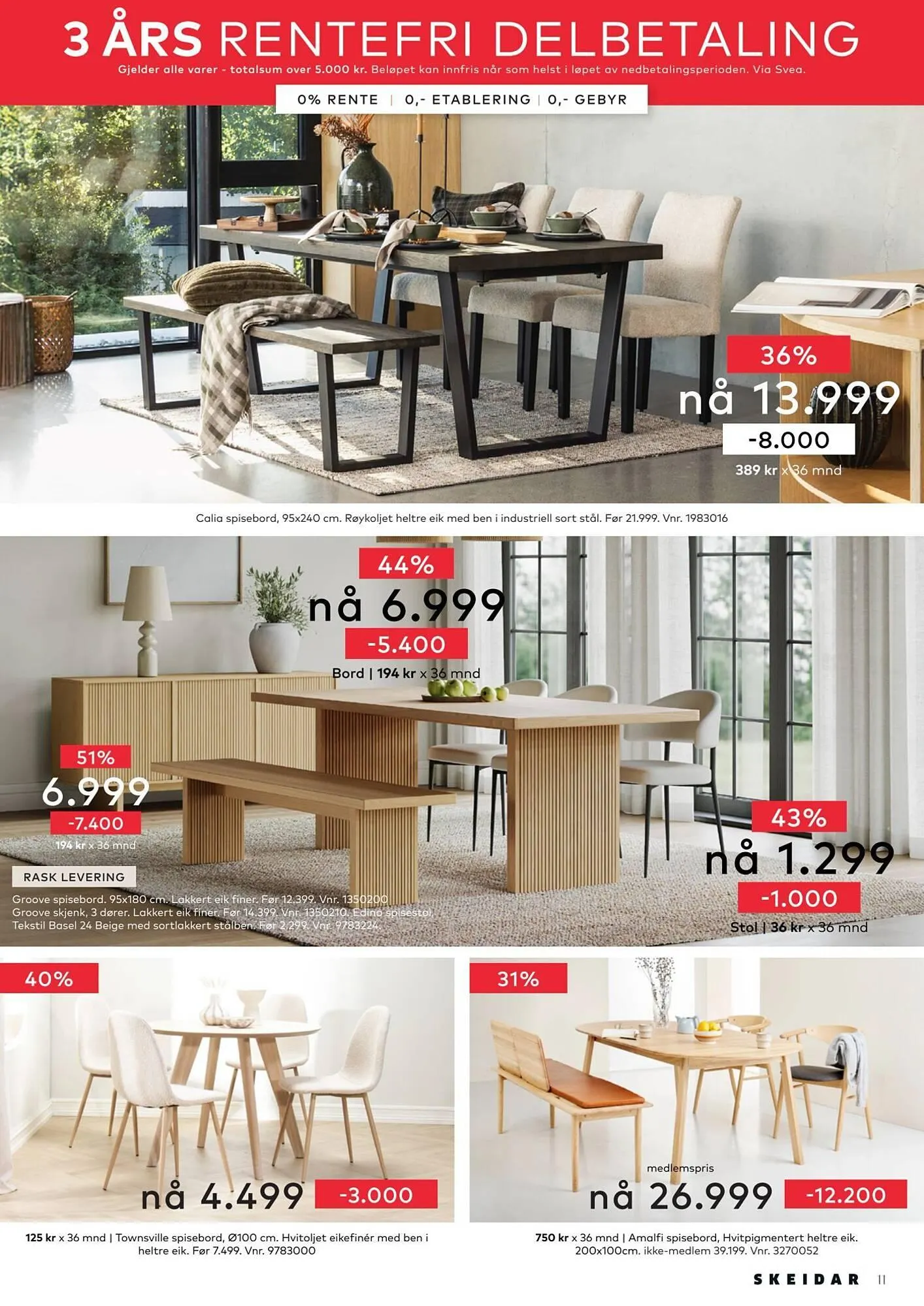 Skeidar kundeavis fra 3. november til 9. november 2025 - kundeavisside 11