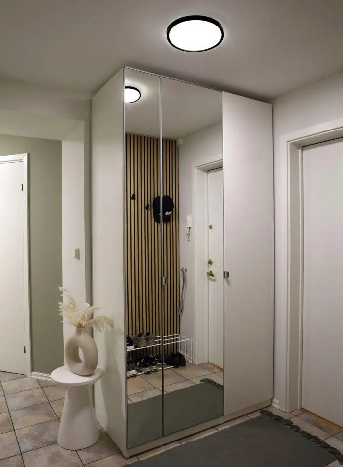 Håkon taklampe Ø30 - sort