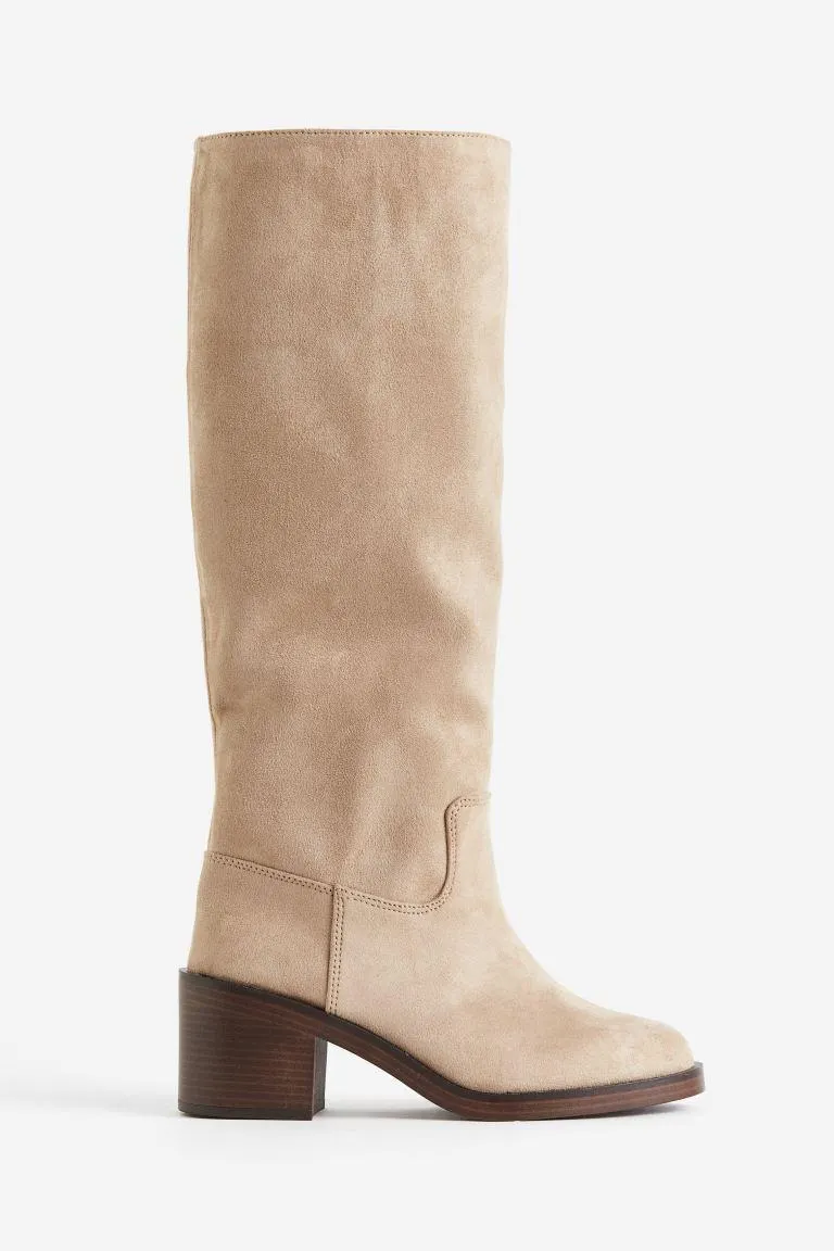 Knehøye boots