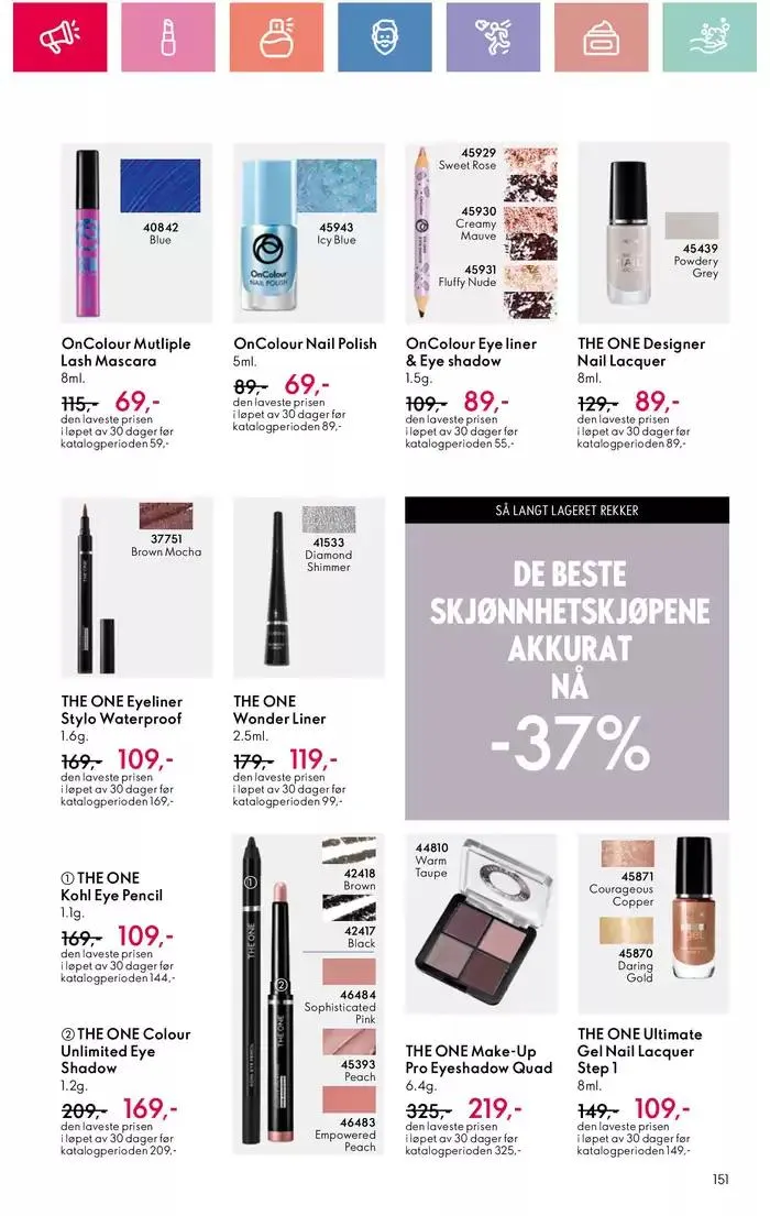 ORIFLAME Kundeavis fra 5. januar til 12. januar 2025 - kundeavisside 151