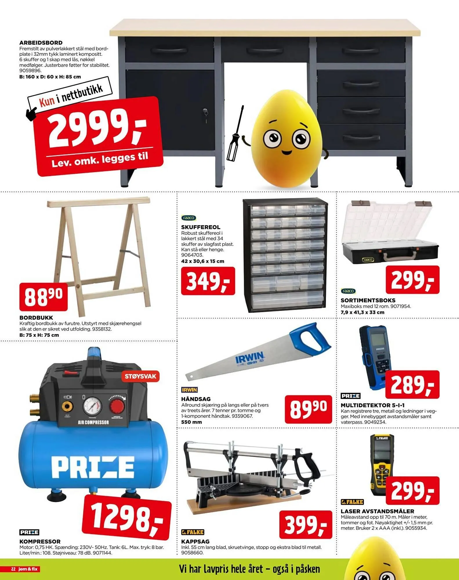 Jem & fix kundeavis fra 22. mars til 5. april 2026 - kundeavisside 22