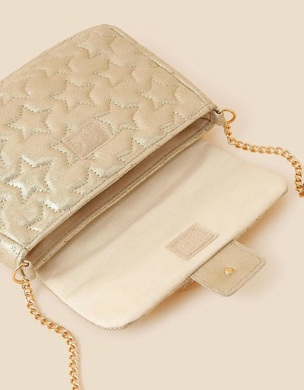 Kids Quilted Star Cross-Body Bag
