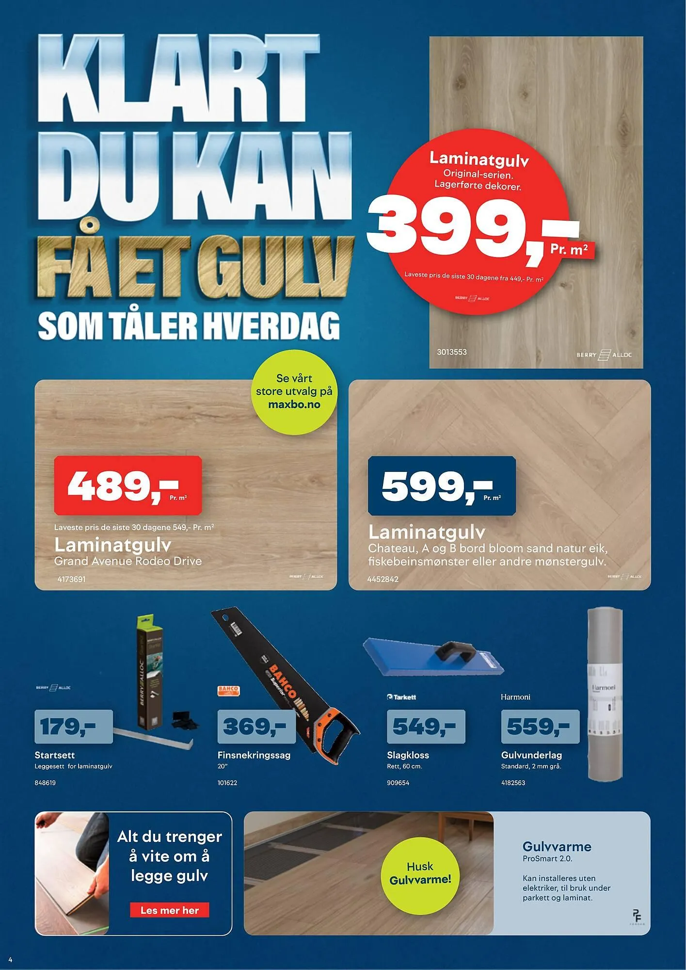 Maxbo Kundeavis fra 3. februar til 2. mars 2025 - kundeavisside 4