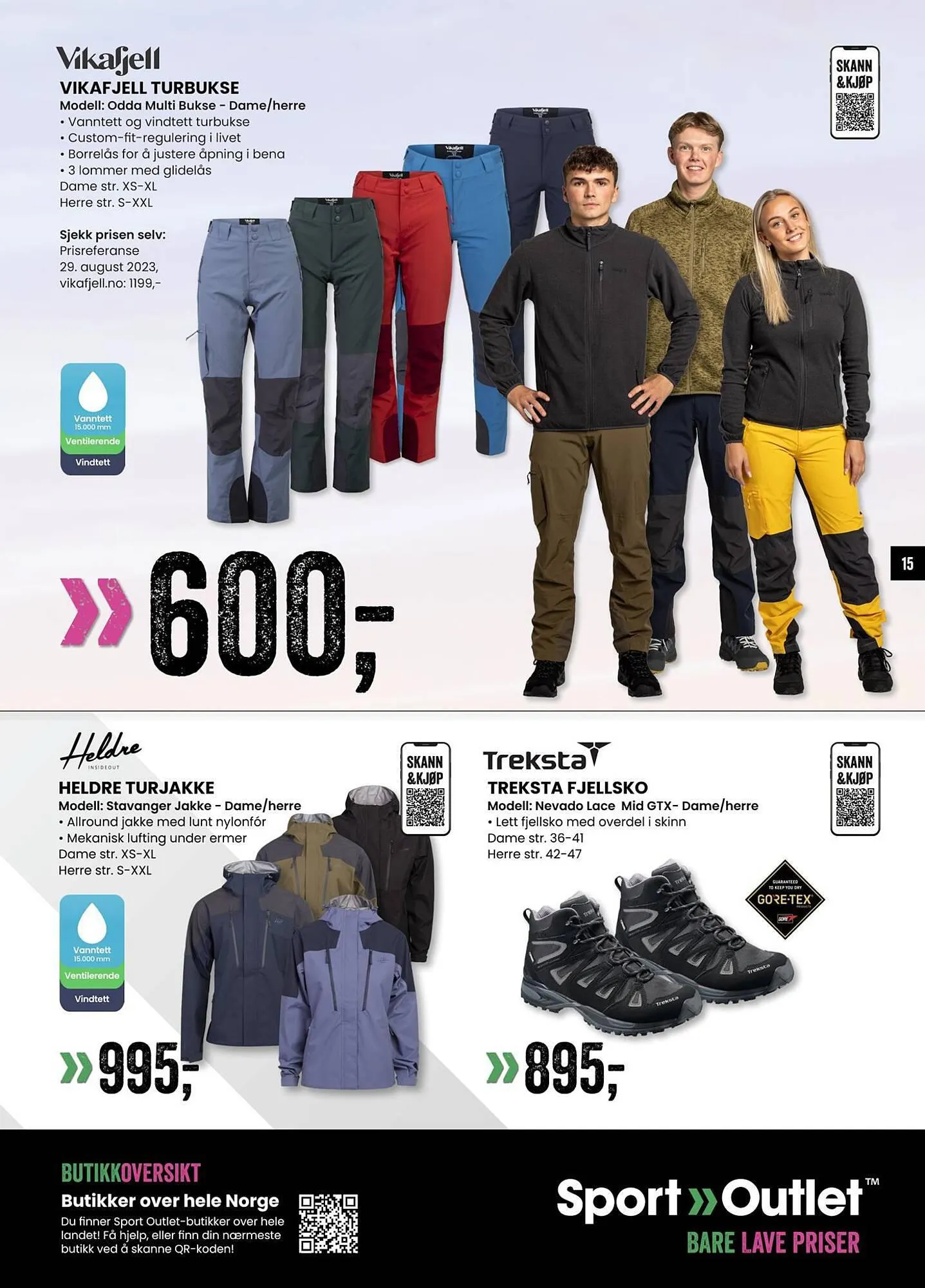 Sport Outlet Kundeavis fra 11. september til 23. september 2023 - kundeavisside 15