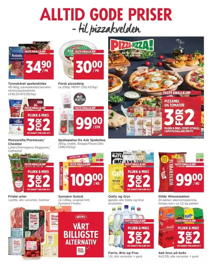 Meny Kundeavis fra 26. januar til 9. februar 2025 - kundeavisside 9