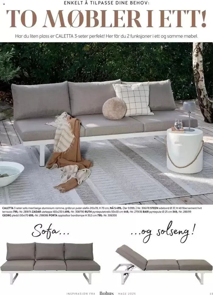 Aktuelle tilbud og kampanjer fra 20. mars til 25. mars 2025 - kundeavisside 43