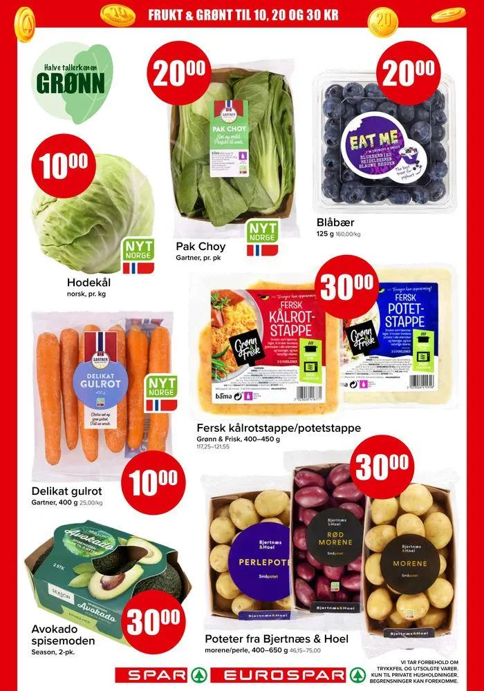 Spar Kundeavis Uke 38 fra 19. september til 3. oktober 2024 - kundeavisside 9