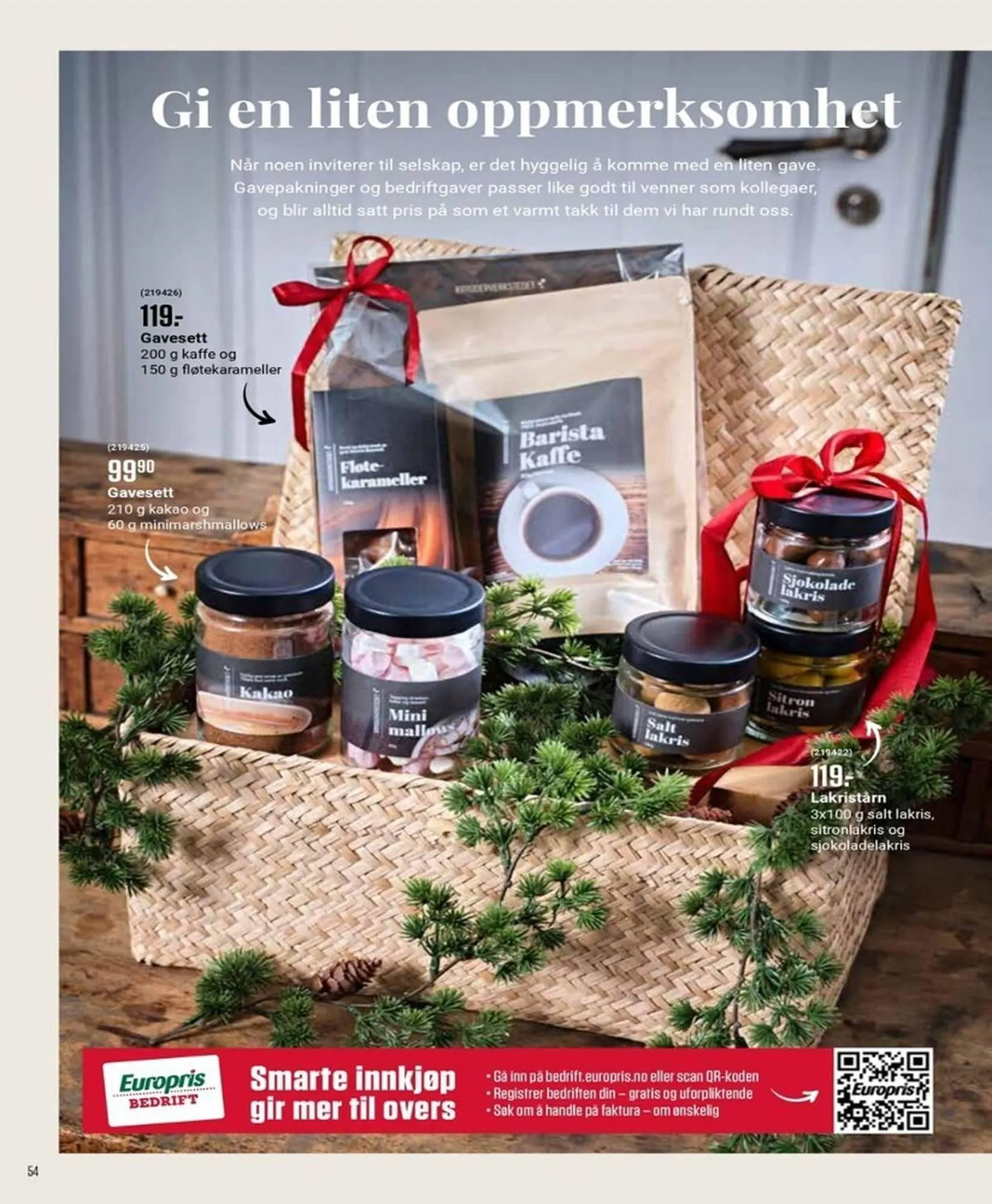 Europris kundeavis fra 29. oktober til 24. desember 2025 - kundeavisside 54