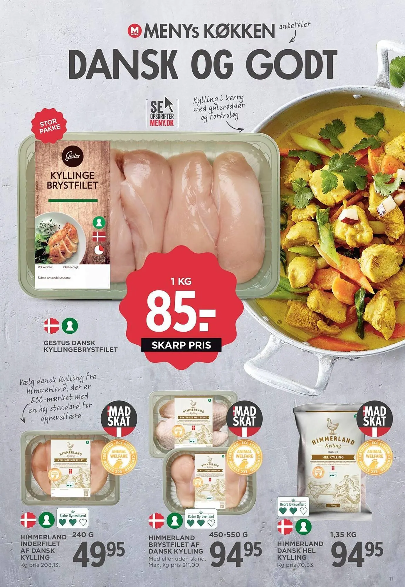 Meny kundeavis fra 13. februar til 19. februar 2026 - kundeavisside 13