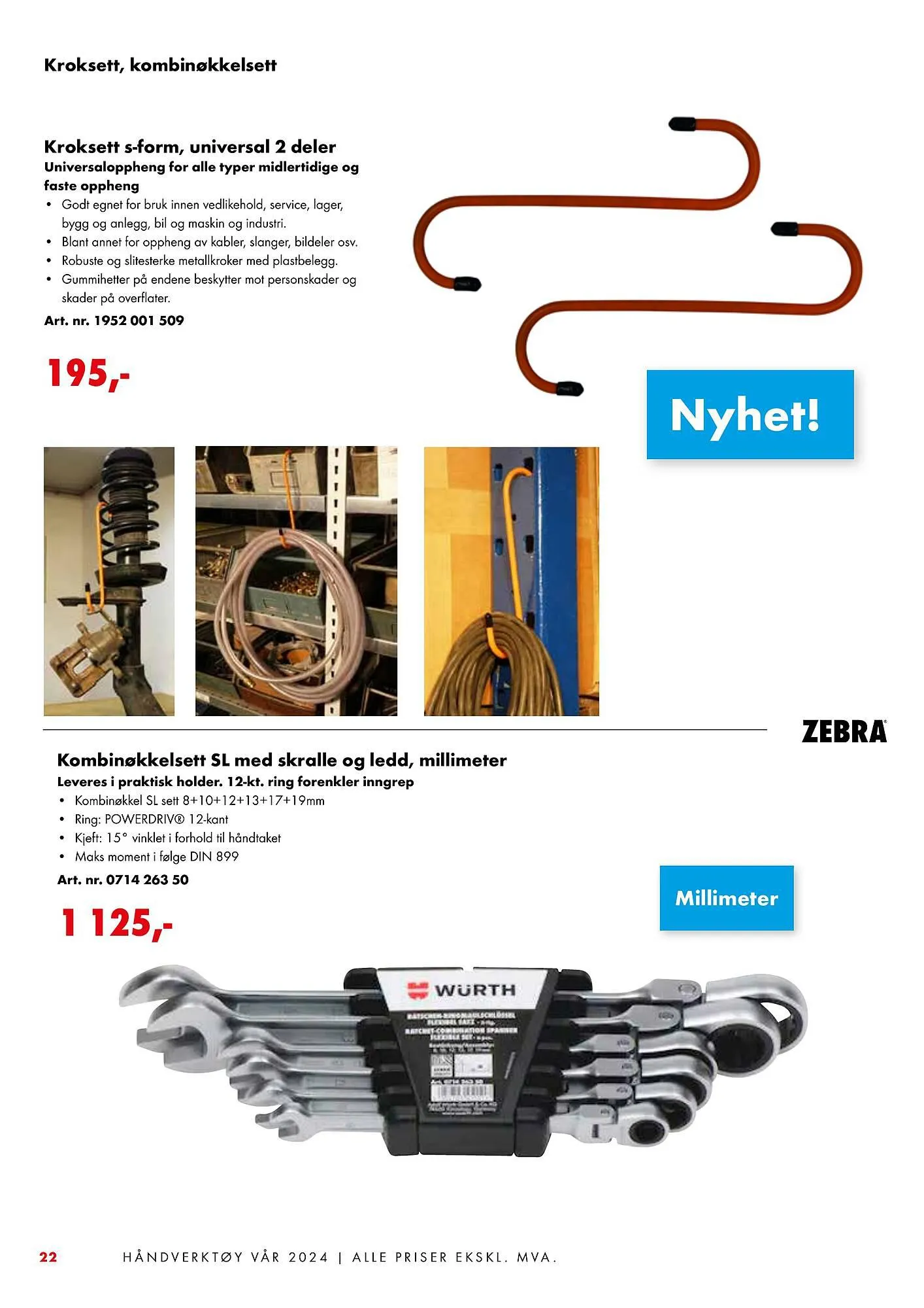 Würth Kundeavis fra 5. februar til 2. juni 2024 - kundeavisside 22