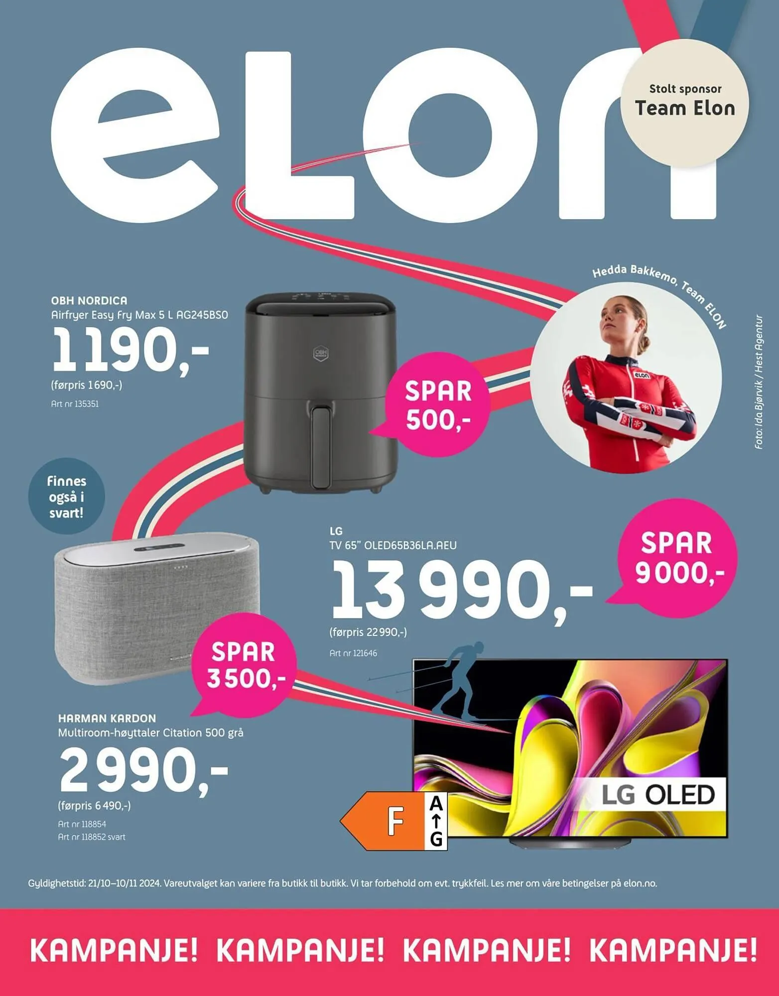 ELON Kundeavis fra 20. oktober til 10. november 2024 - kundeavisside 1