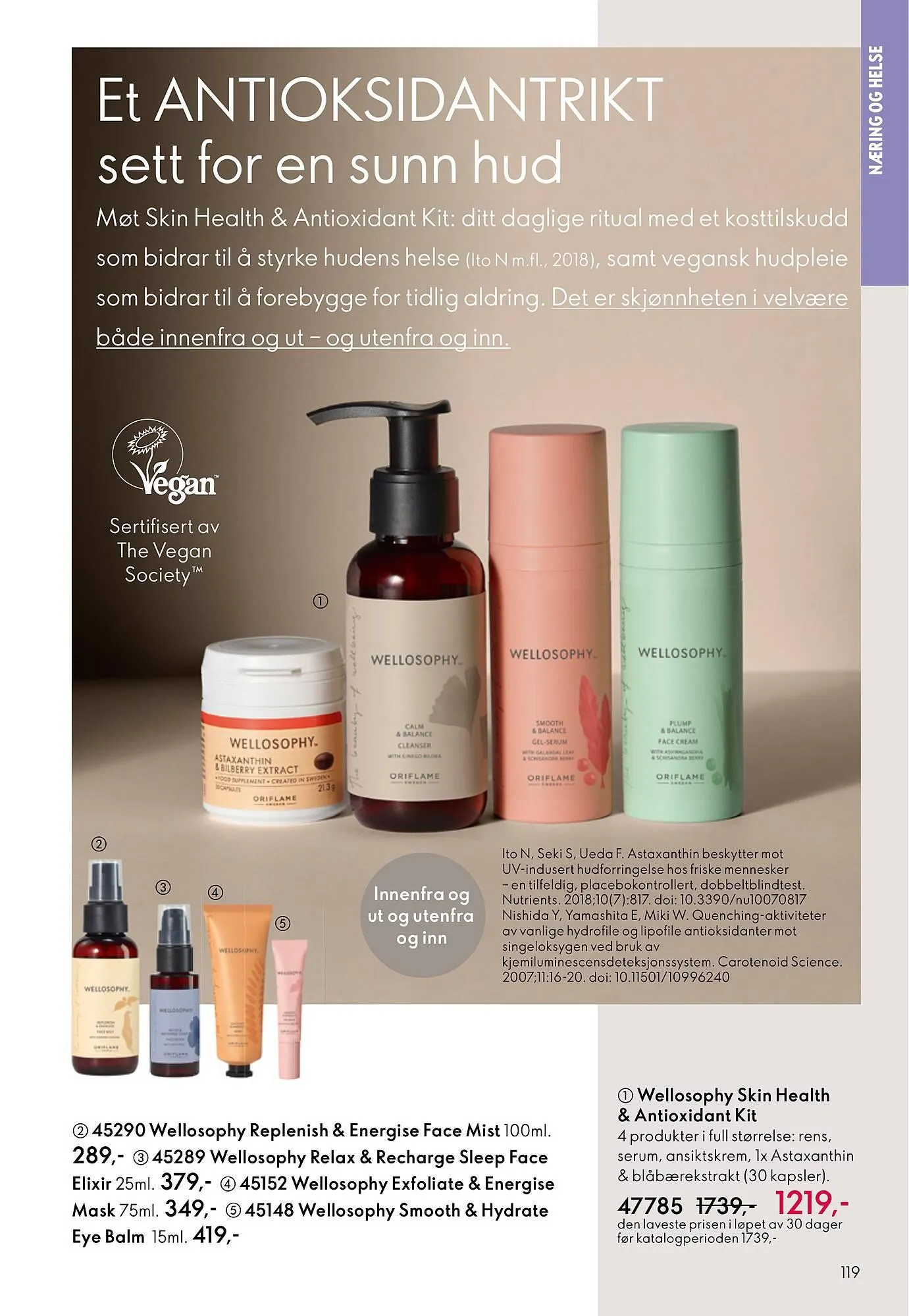 Oriflame katalog fra 8. oktober til 28. oktober 2025 - kundeavisside 119