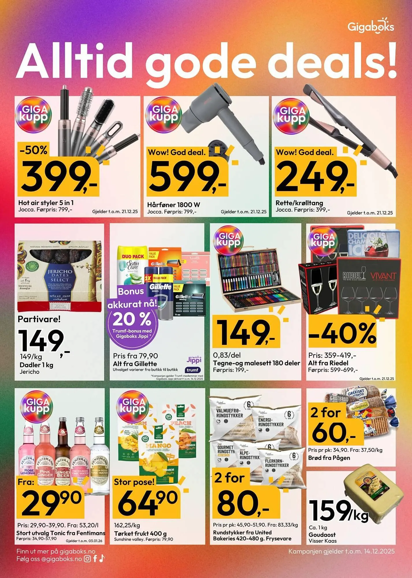 Gigaboks kundeavis fra 8. desember til 14. desember 2025 - kundeavisside 2