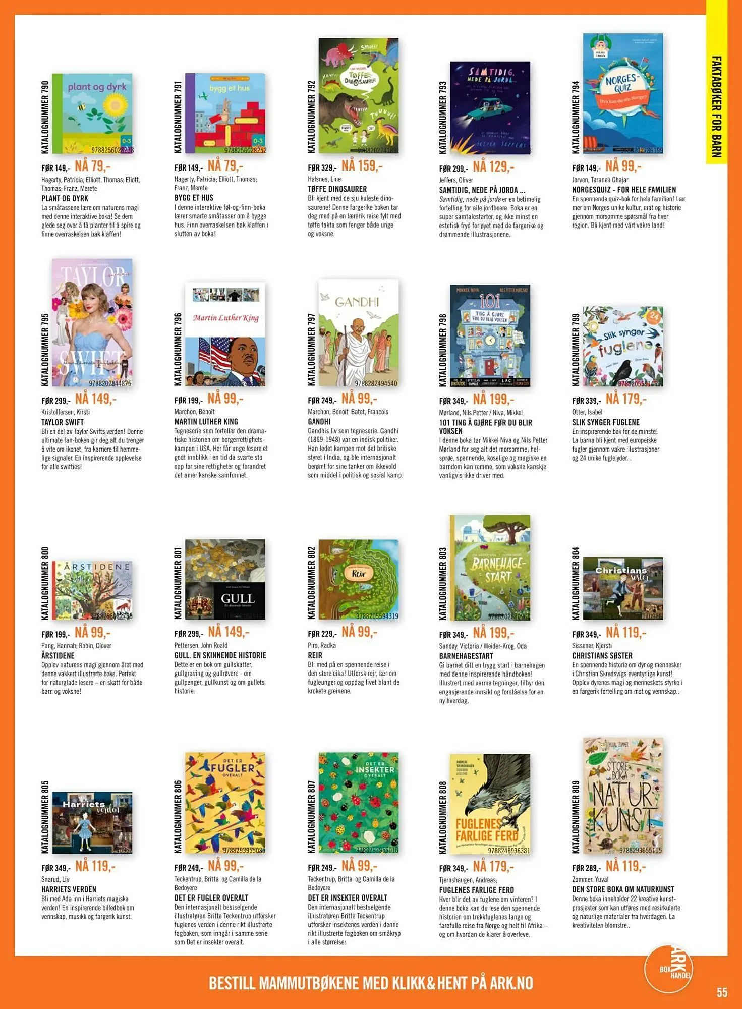 Ark Bokhandel kundeavis fra 16. februar til 9. mars 2026 - kundeavisside 55