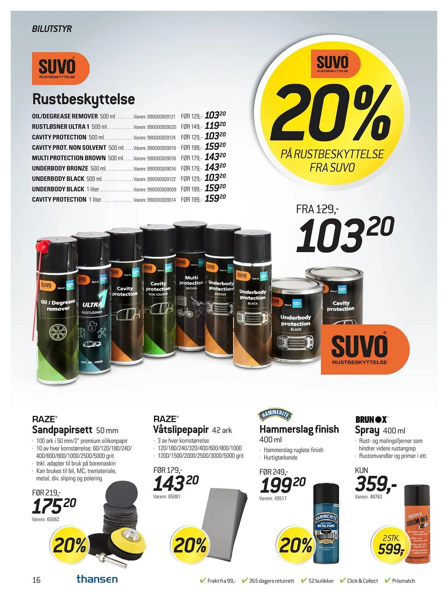 Thansen kundeavis fra 1. november til 30. november 2025 - kundeavisside 16