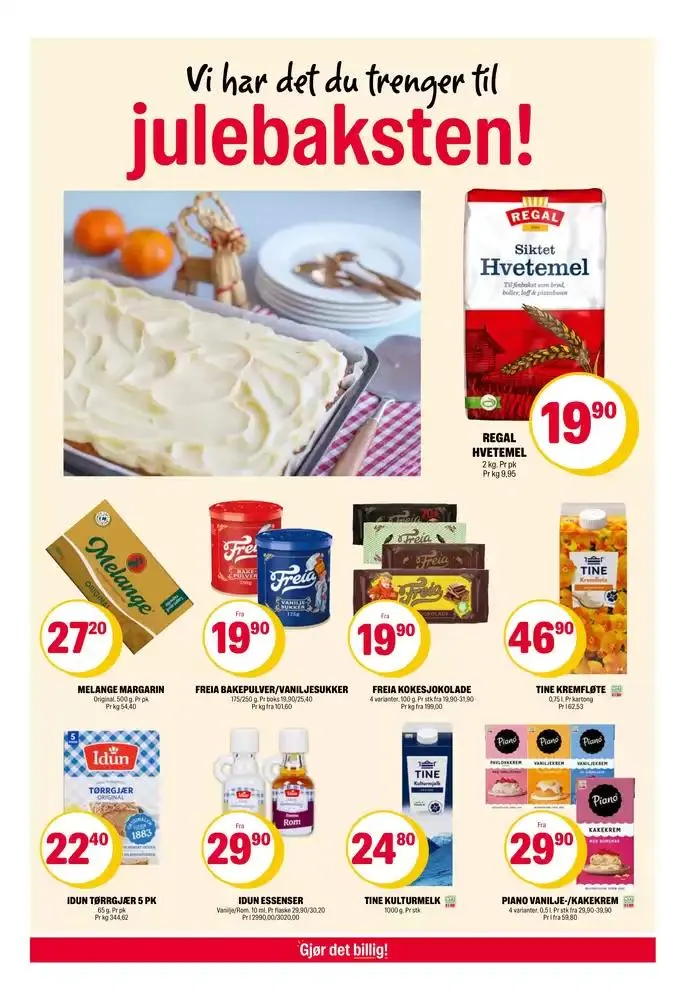 Spar nå med våre tilbud fra 2. desember til 8. desember 2024 - kundeavisside 15