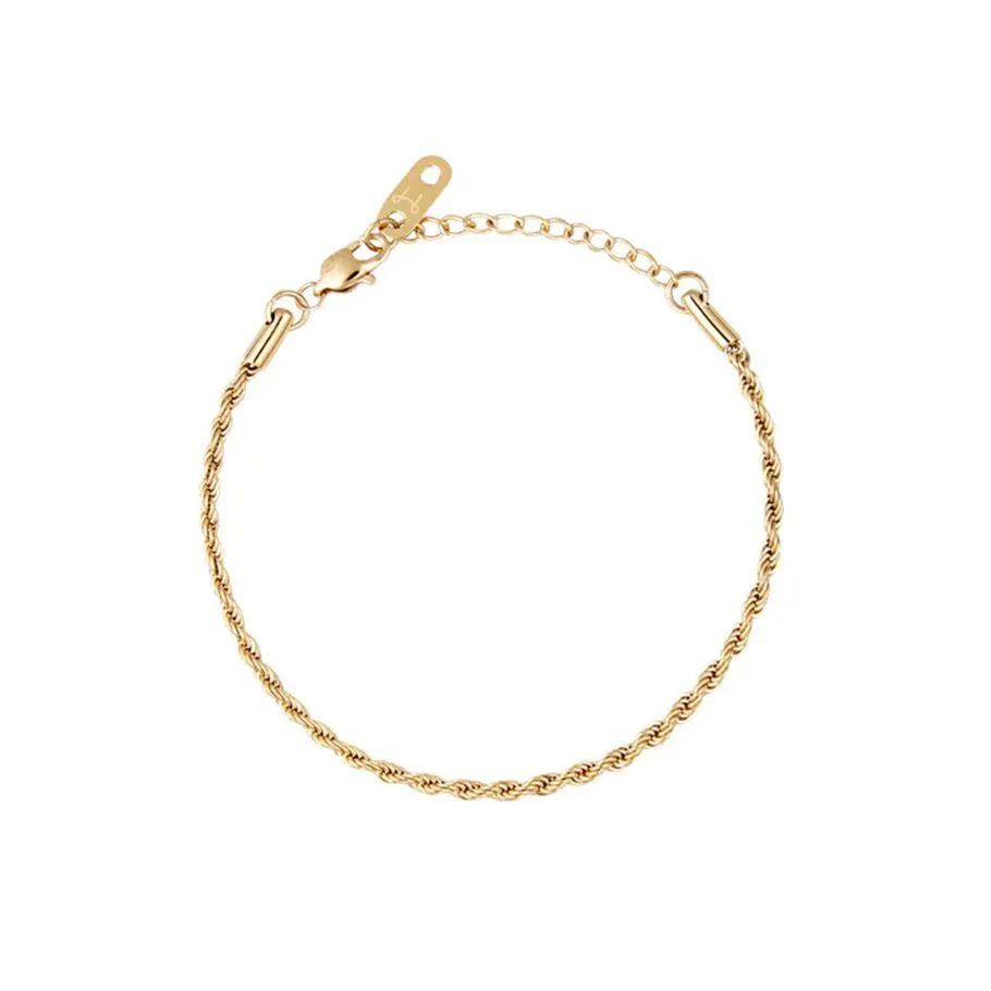 Cordell Armbånd Gullfarget Stål Liten