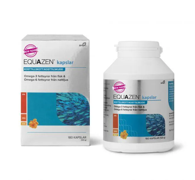 Equazen omega-3 & -6 180 kap