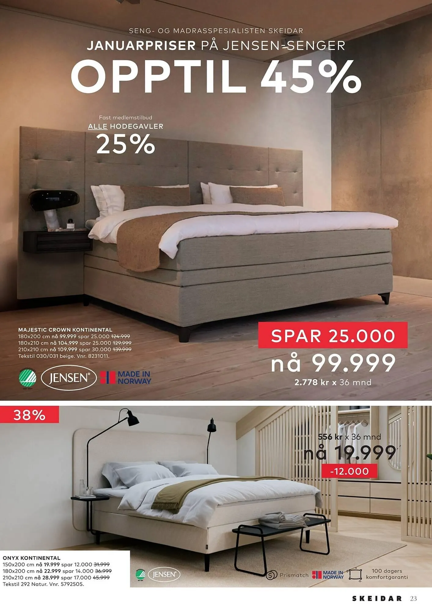 Skeidar kundeavis fra 30. mars til 15. april 2026 - kundeavisside 23