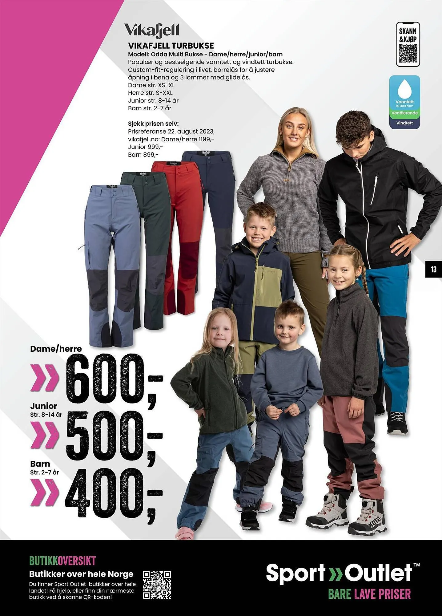 Sport Outlet Kundeavis fra 18. september til 5. oktober 2023 - kundeavisside 13