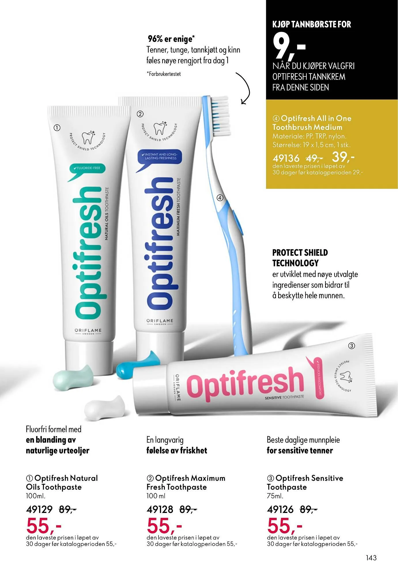 Oriflame katalog fra 1. april til 30. april 2026 - kundeavisside 143