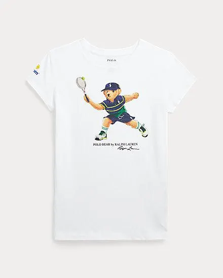 US Open Polo Bear Cotton Jersey Tee