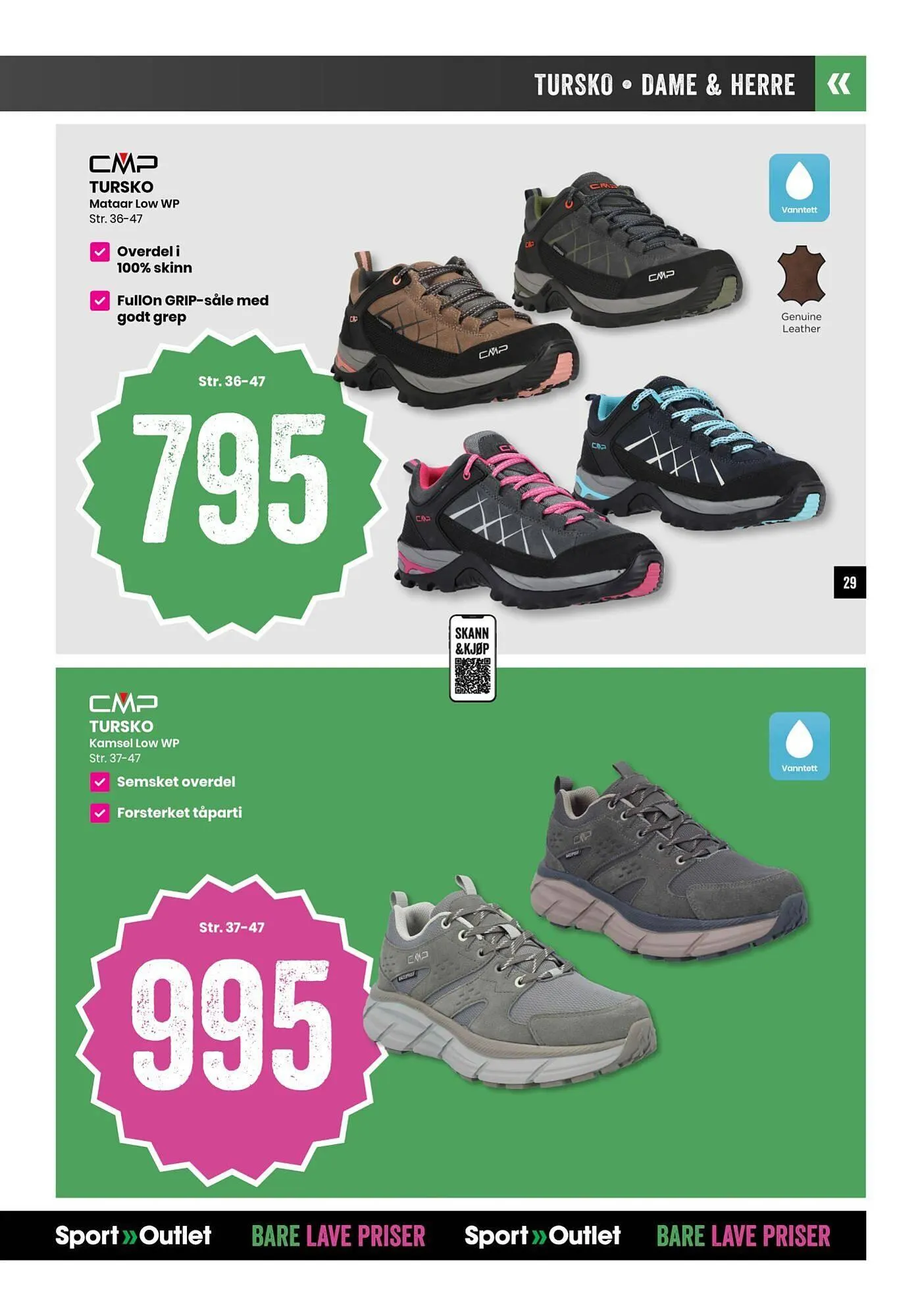 Sport Outlet kundeavis fra 14. april til 4. mai 2026 - kundeavisside 29