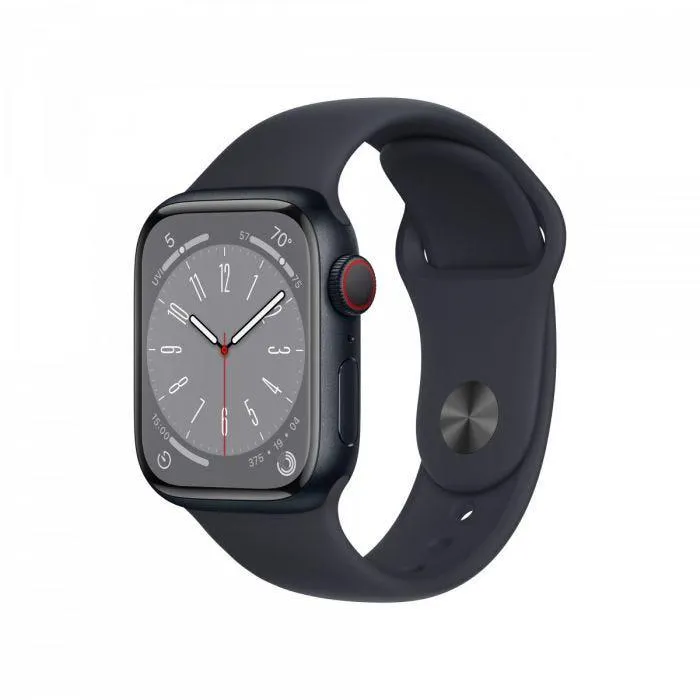 Apple Watch Series 8 Cellular 41 mm Aluminium med Sport Band